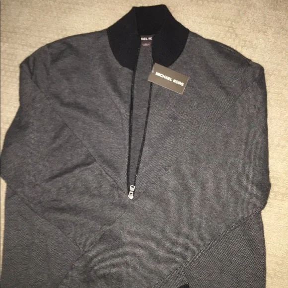 Michael Kors Men´s zip up cotton knit jacket Men